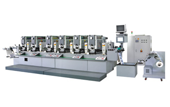 8-Color Intermittent Letterpress High Speed Label Printing Machine SUPER-320