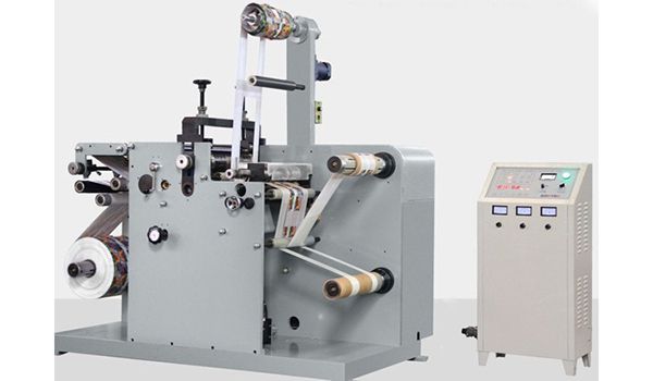 Label Slitter Rewinder with Rotary Die Cutter, FQ-330R/450